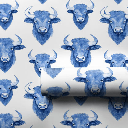 Indigo Intimidation - Wrapping Paper - Aspen & Arlo