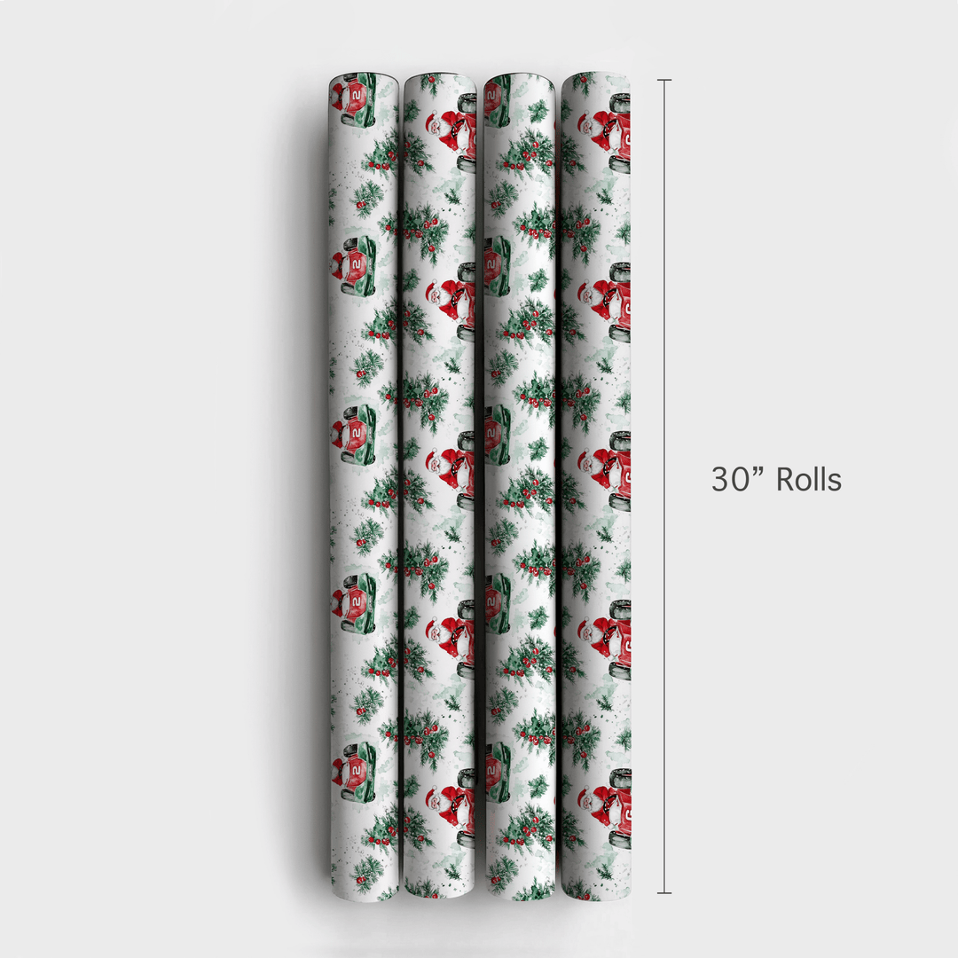 Vroom Vroom Vixen - Wrapping Paper - Aspen & Arlo