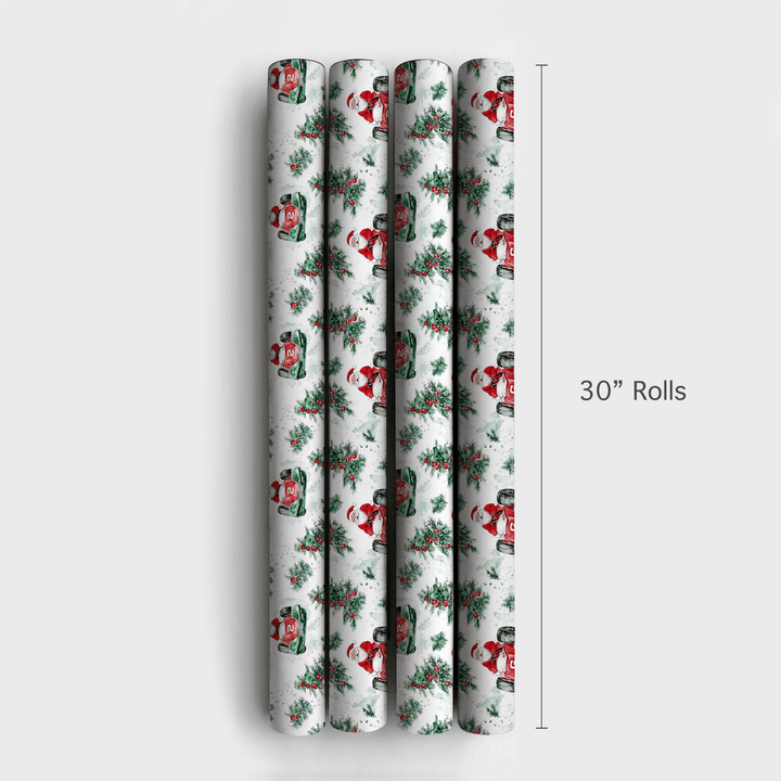 Vroom Vroom Vixen - Wrapping Paper - Aspen & Arlo