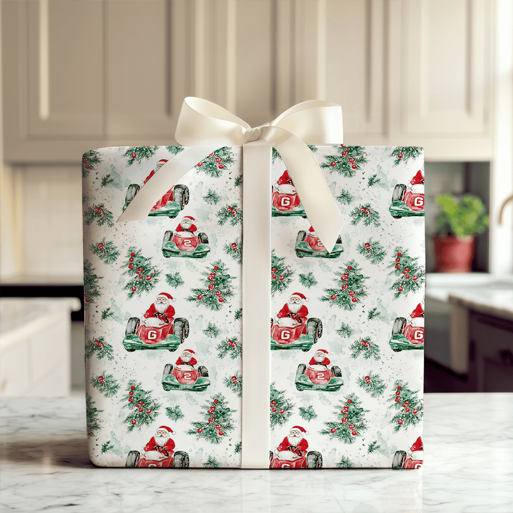 Vroom Vroom Vixen - Wrapping Paper - Aspen & Arlo