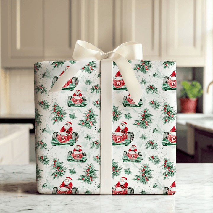Vroom Vroom Vixen - Wrapping Paper - Aspen & Arlo
