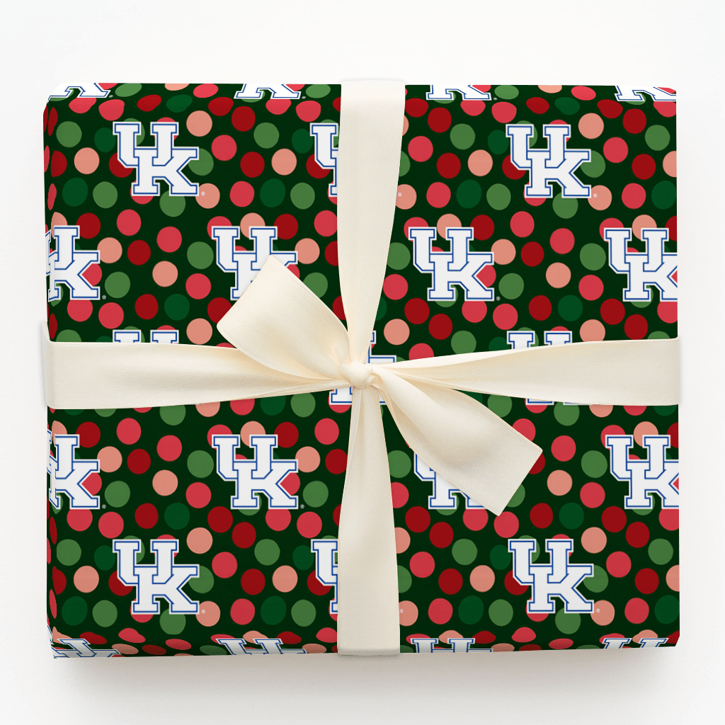 UK Winter Dots - Wrapping Paper - Aspen & Arlo