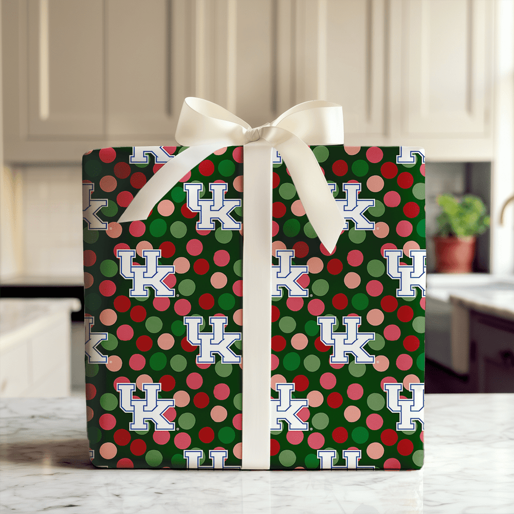 UK Winter Dots - Wrapping Paper - Aspen & Arlo