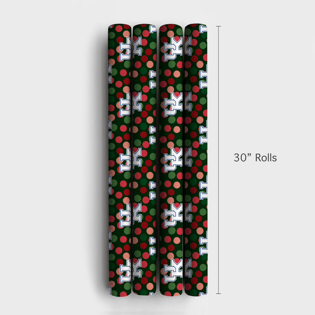 UK Winter Dots - Wrapping Paper - Aspen & Arlo