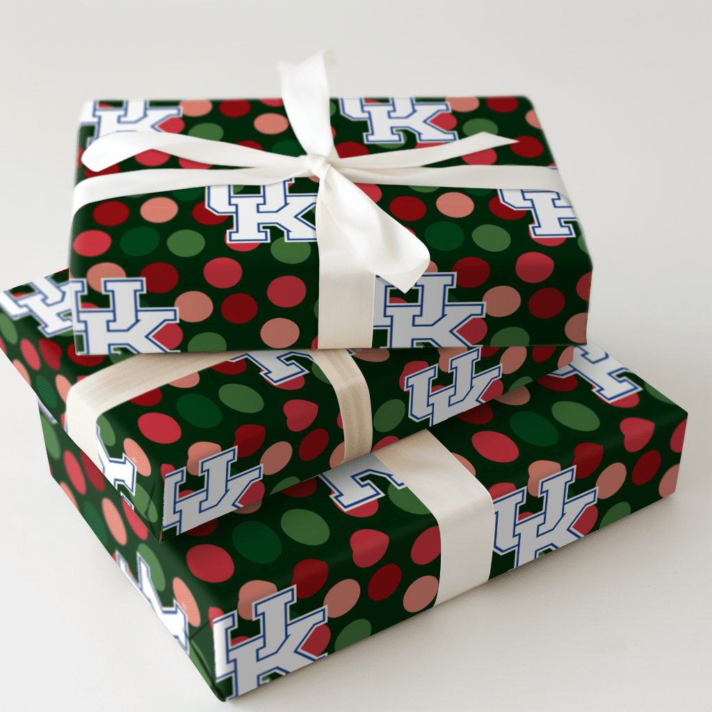 UK Winter Dots - Wrapping Paper - Aspen & Arlo