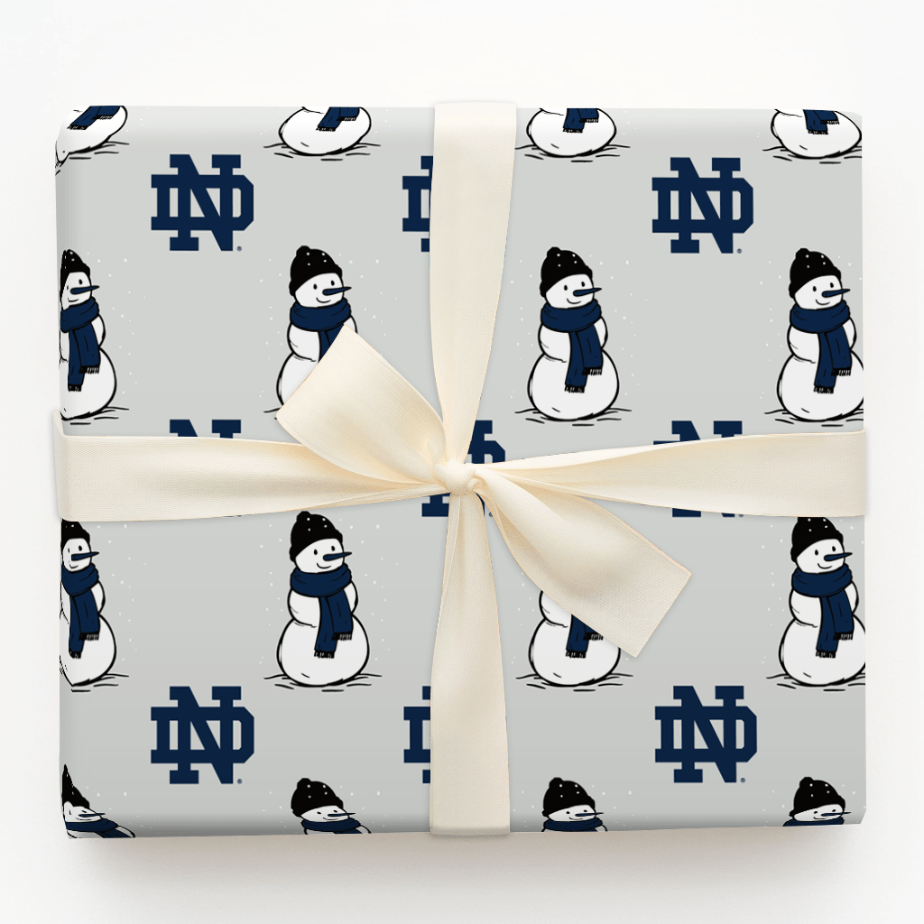 Irish Snowman - Wrapping Paper - Aspen & Arlo