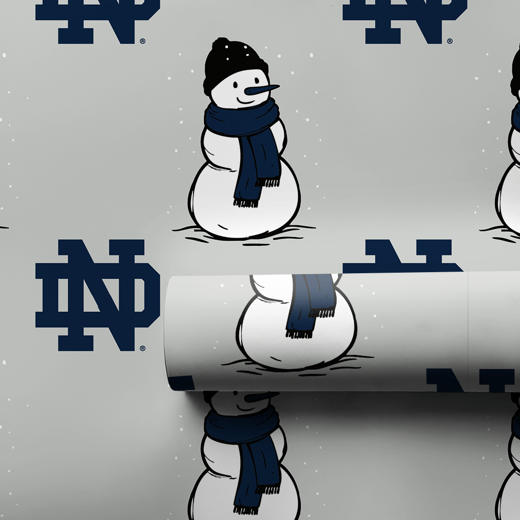 Irish Snowman - Wrapping Paper - Aspen & Arlo