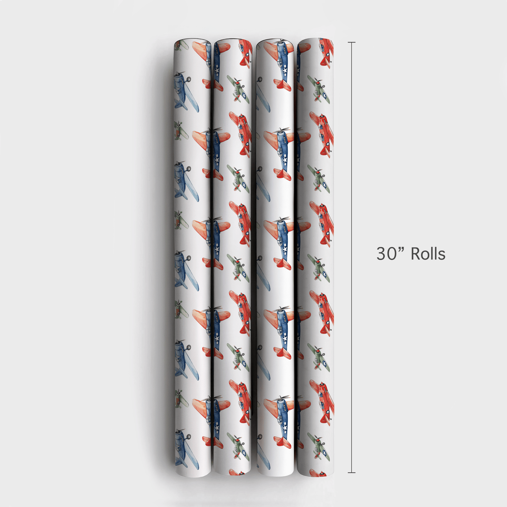 Airborne Adventures - Wrapping Paper - Aspen & Arlo
