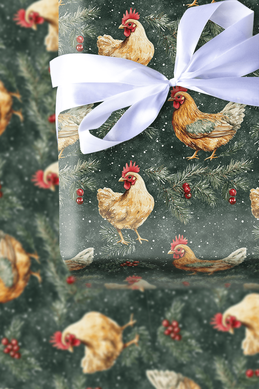 Third Day of Christmas - Wrapping Paper - Aspen & Arlo