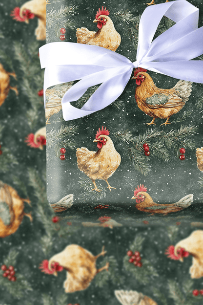 Third Day of Christmas - Wrapping Paper - Aspen & Arlo