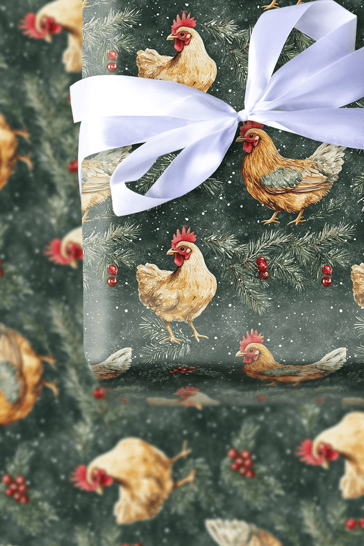 Third Day of Christmas - Wrapping Paper - Aspen & Arlo