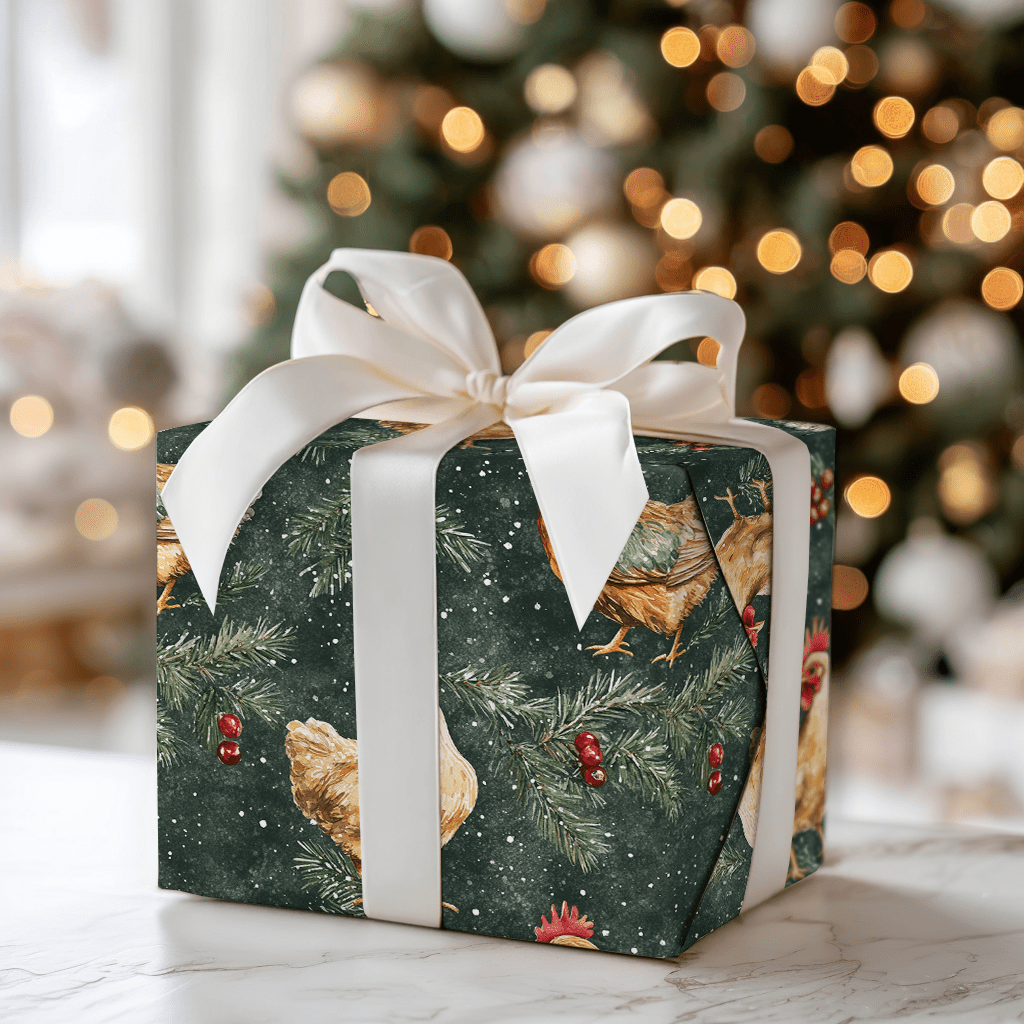 Third Day of Christmas - Wrapping Paper - Aspen & Arlo