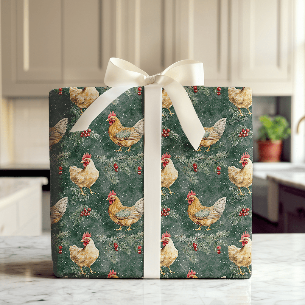 Third Day of Christmas - Wrapping Paper - Aspen & Arlo
