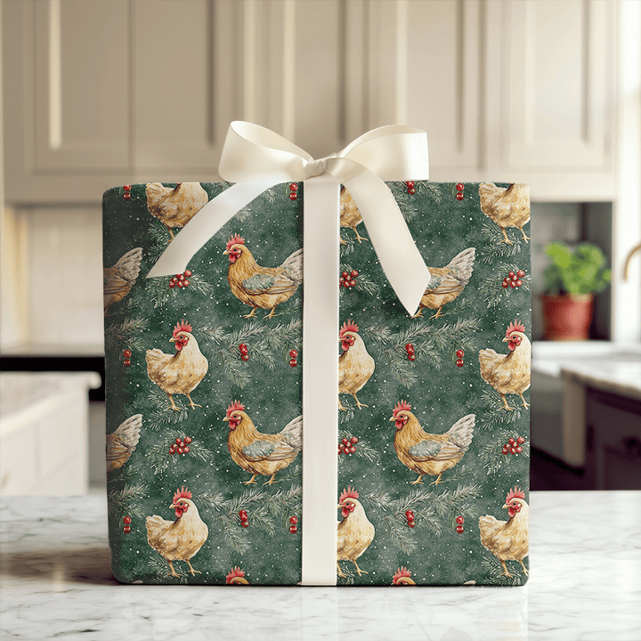 Third Day of Christmas - Wrapping Paper - Aspen & Arlo