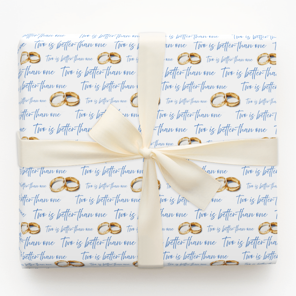 Two is Better - Wrapping Paper - Aspen & Arlo