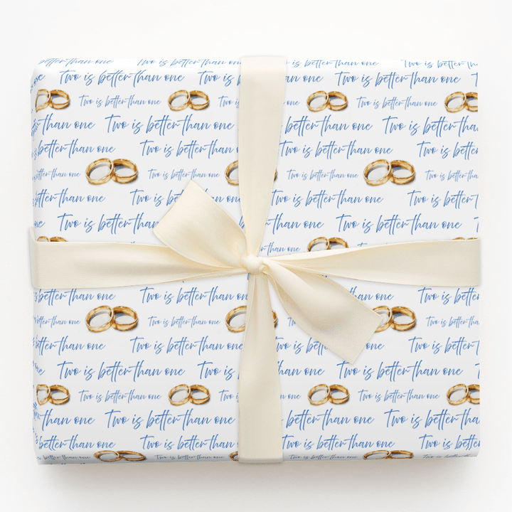 Two is Better - Wrapping Paper - Aspen & Arlo
