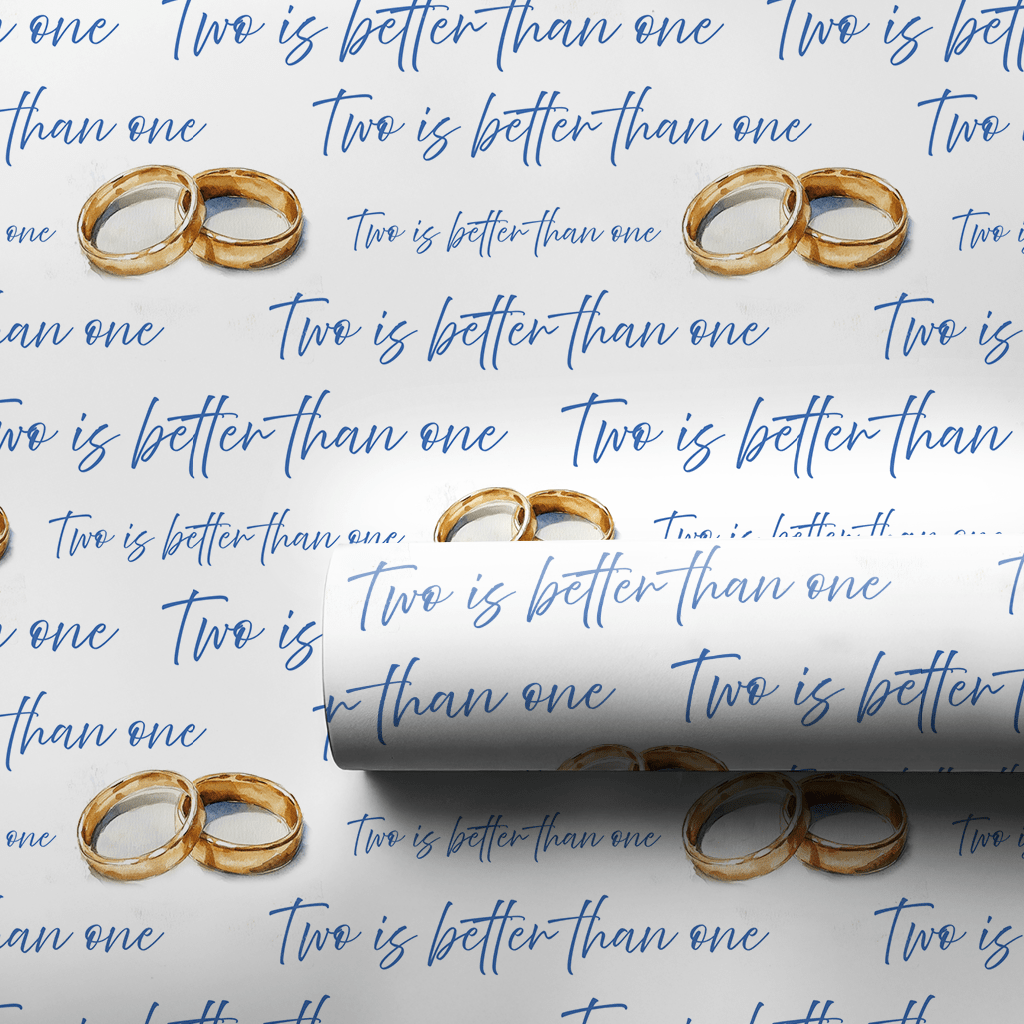 Two is Better - Wrapping Paper - Aspen & Arlo