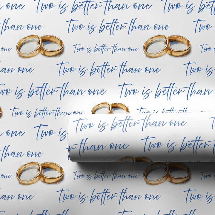 Two is Better - Wrapping Paper - Aspen & Arlo