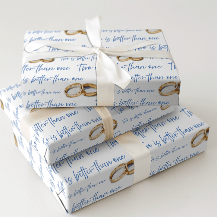Two is Better - Wrapping Paper - Aspen & Arlo