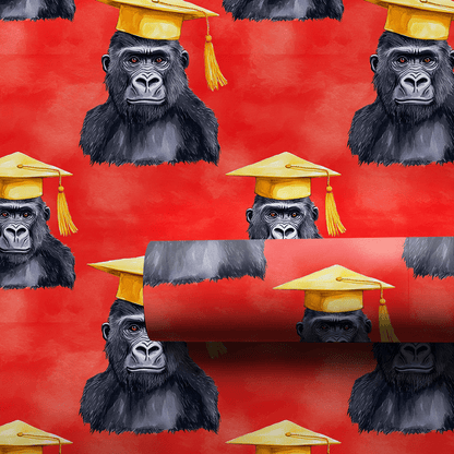 Gorillin It Out - Wrapping Paper - Aspen & Arlo