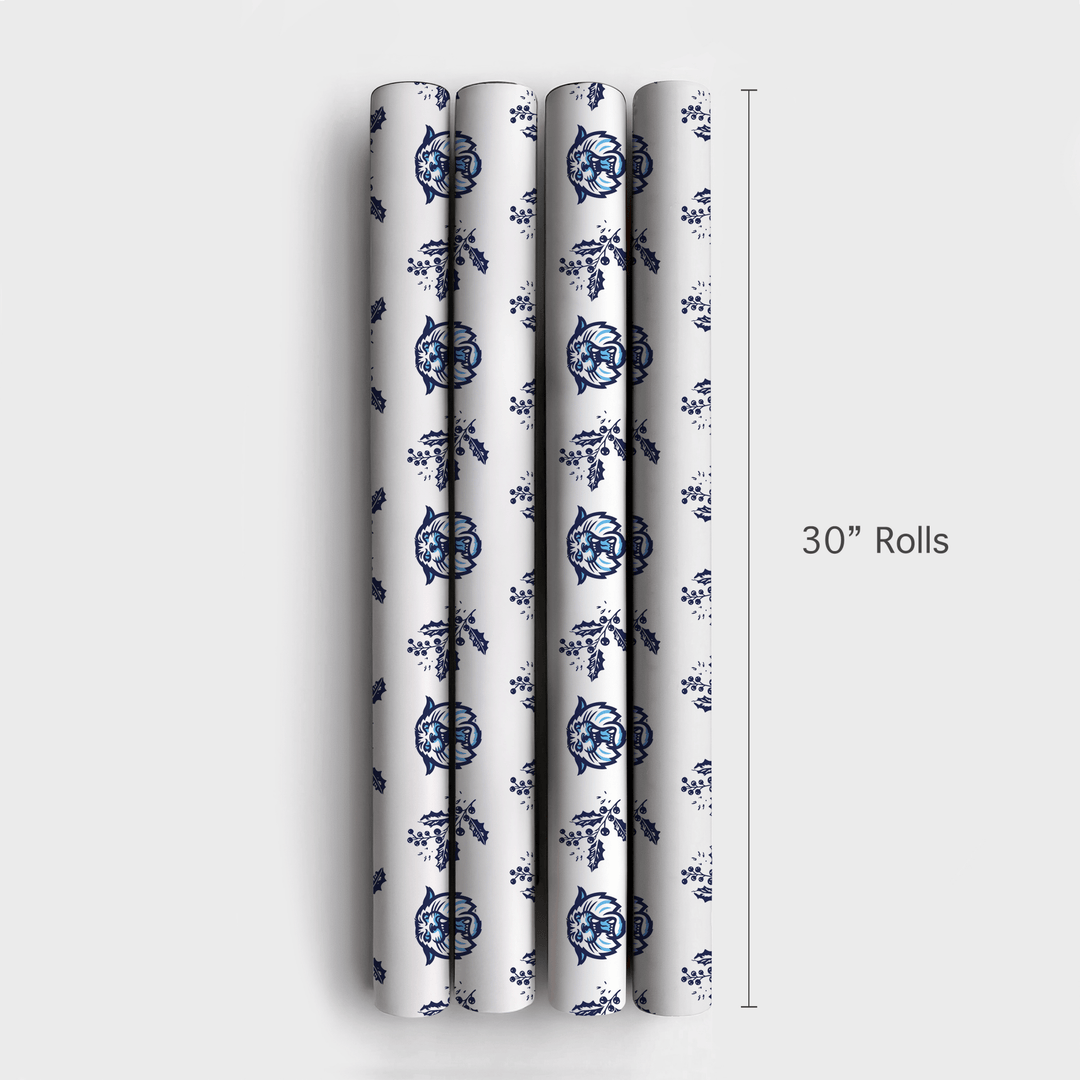 Wildcats Holly - Wrapping Paper - Aspen & Arlo
