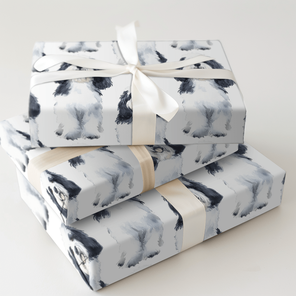 Sheepish Charm - Wrapping Paper - Aspen & Arlo