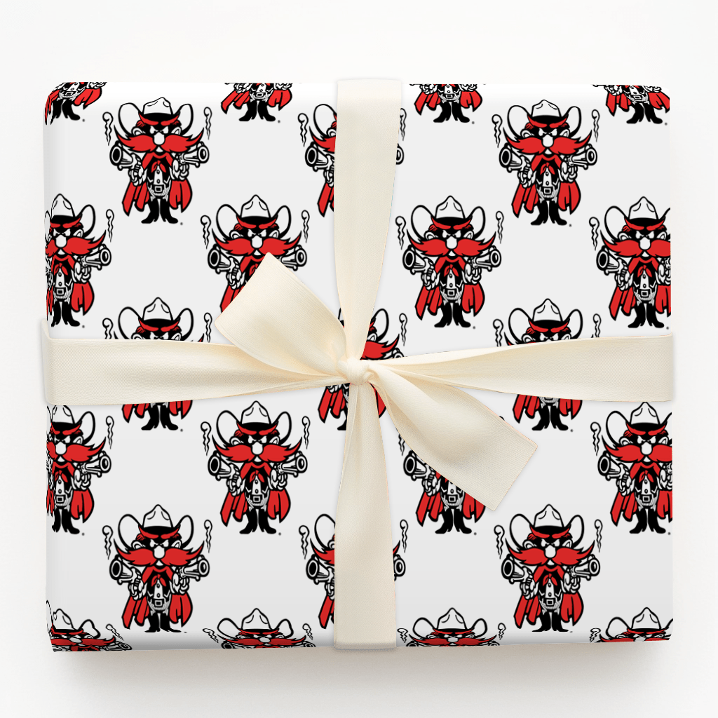Raider Red - Wrapping Paper - Aspen & Arlo