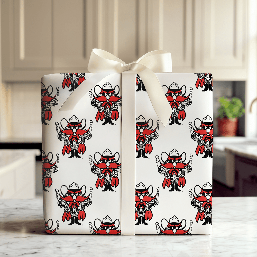 Raider Red - Wrapping Paper - Aspen & Arlo