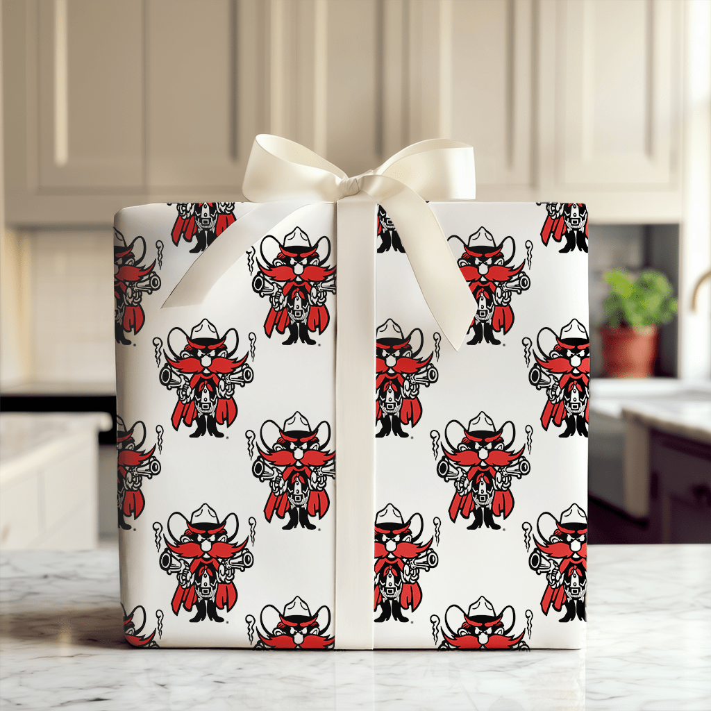 Raider Red - Wrapping Paper - Aspen & Arlo