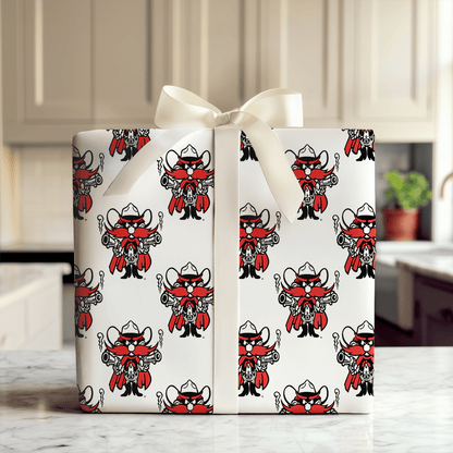Raider Red - Wrapping Paper - Aspen & Arlo