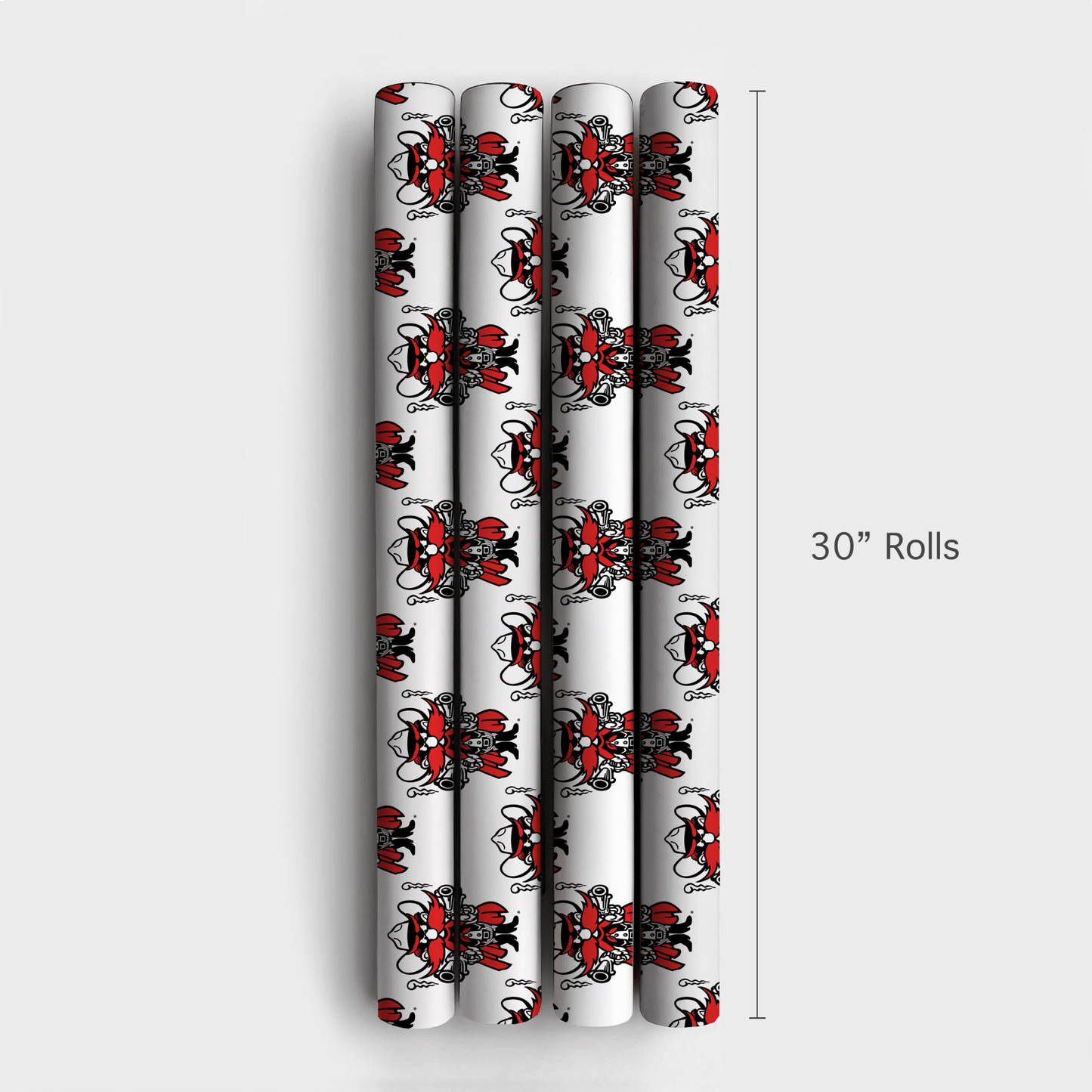 Raider Red - Wrapping Paper - Aspen & Arlo