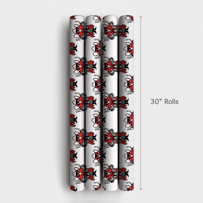 Raider Red - Wrapping Paper - Aspen & Arlo