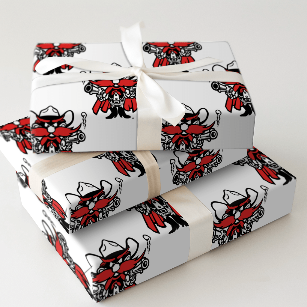Raider Red - Wrapping Paper - Aspen & Arlo