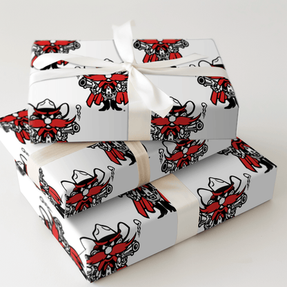 Raider Red - Wrapping Paper - Aspen & Arlo