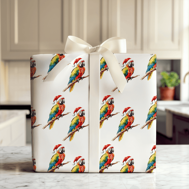 Repeat After Santa - Wrapping Paper - Aspen & Arlo
