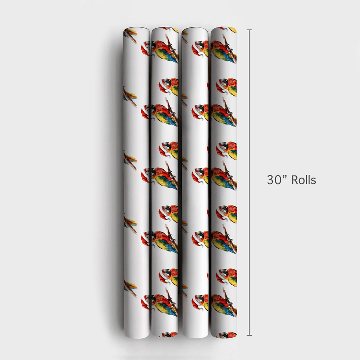 Repeat After Santa - Wrapping Paper - Aspen & Arlo