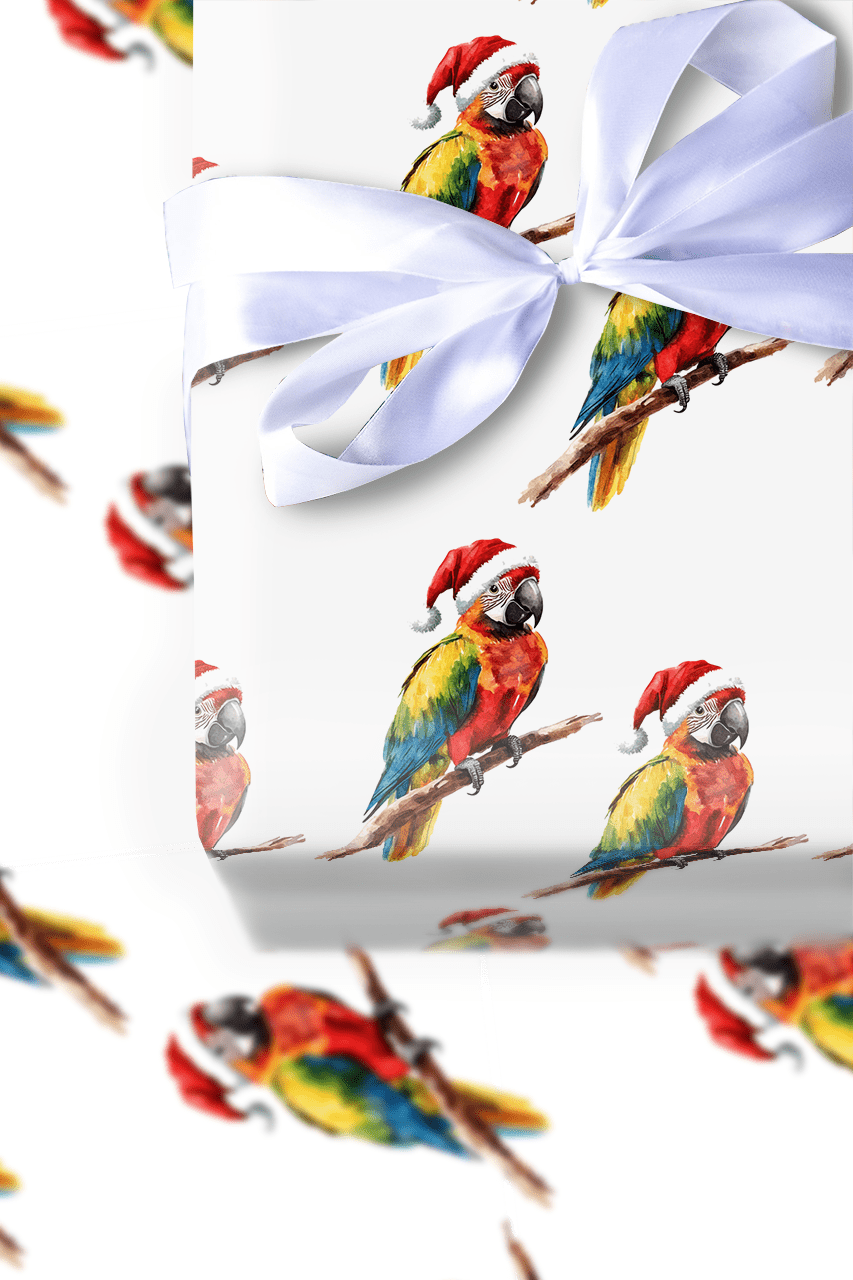 Repeat After Santa - Wrapping Paper - Aspen & Arlo