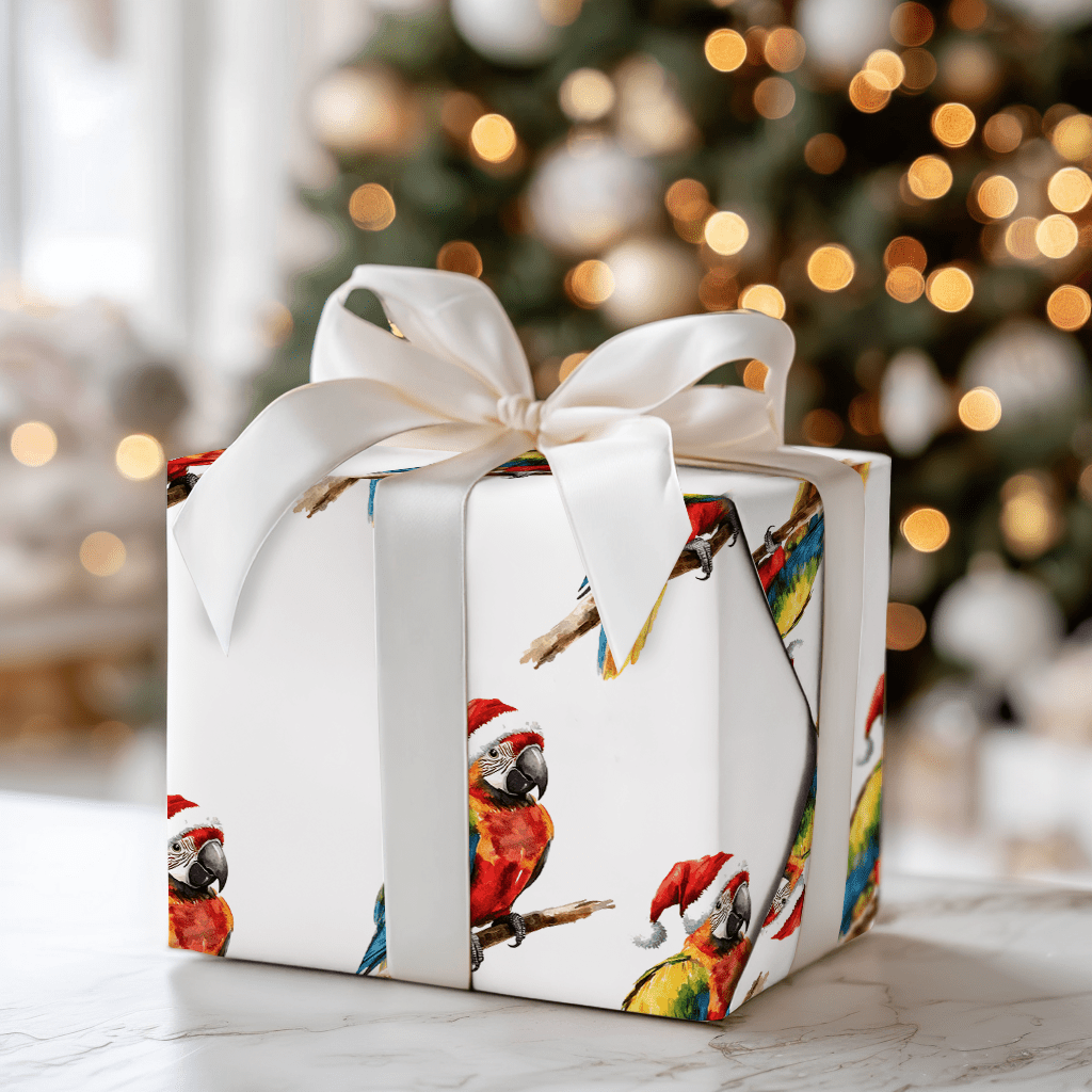 Repeat After Santa - Wrapping Paper - Aspen & Arlo