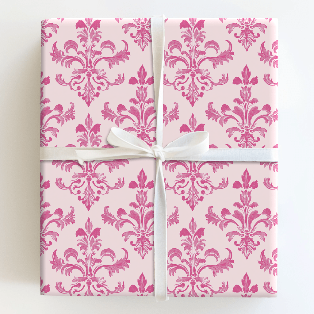 Hot Pink Bride - Wrapping Paper - Aspen & Arlo