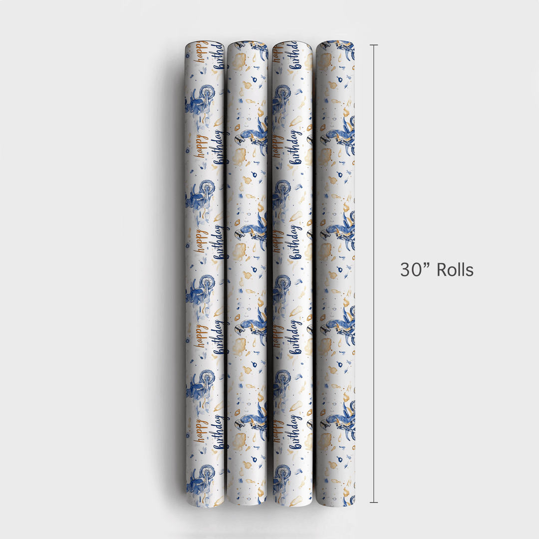 Wishful Ride - Wrapping Paper - Aspen & Arlo