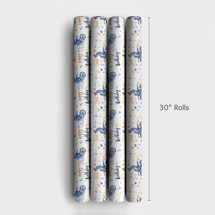 Wishful Ride - Wrapping Paper - Aspen & Arlo