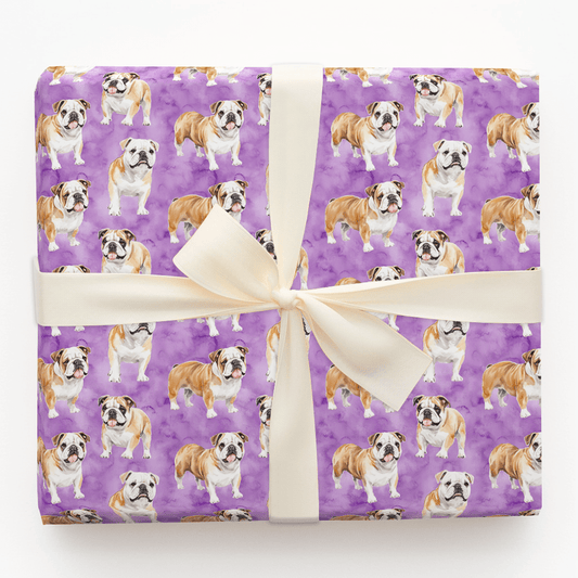 Bulldogs Forever - Wrapping Paper - Aspen & Arlo