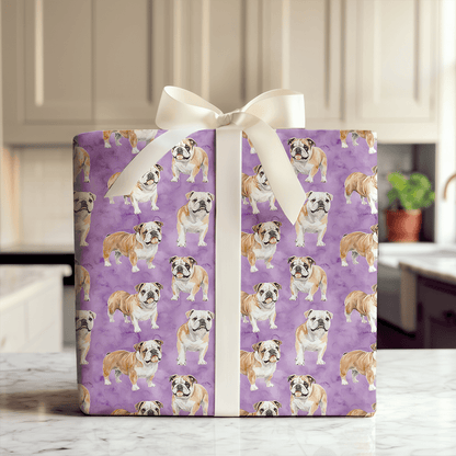 Bulldogs Forever - Wrapping Paper - Aspen & Arlo