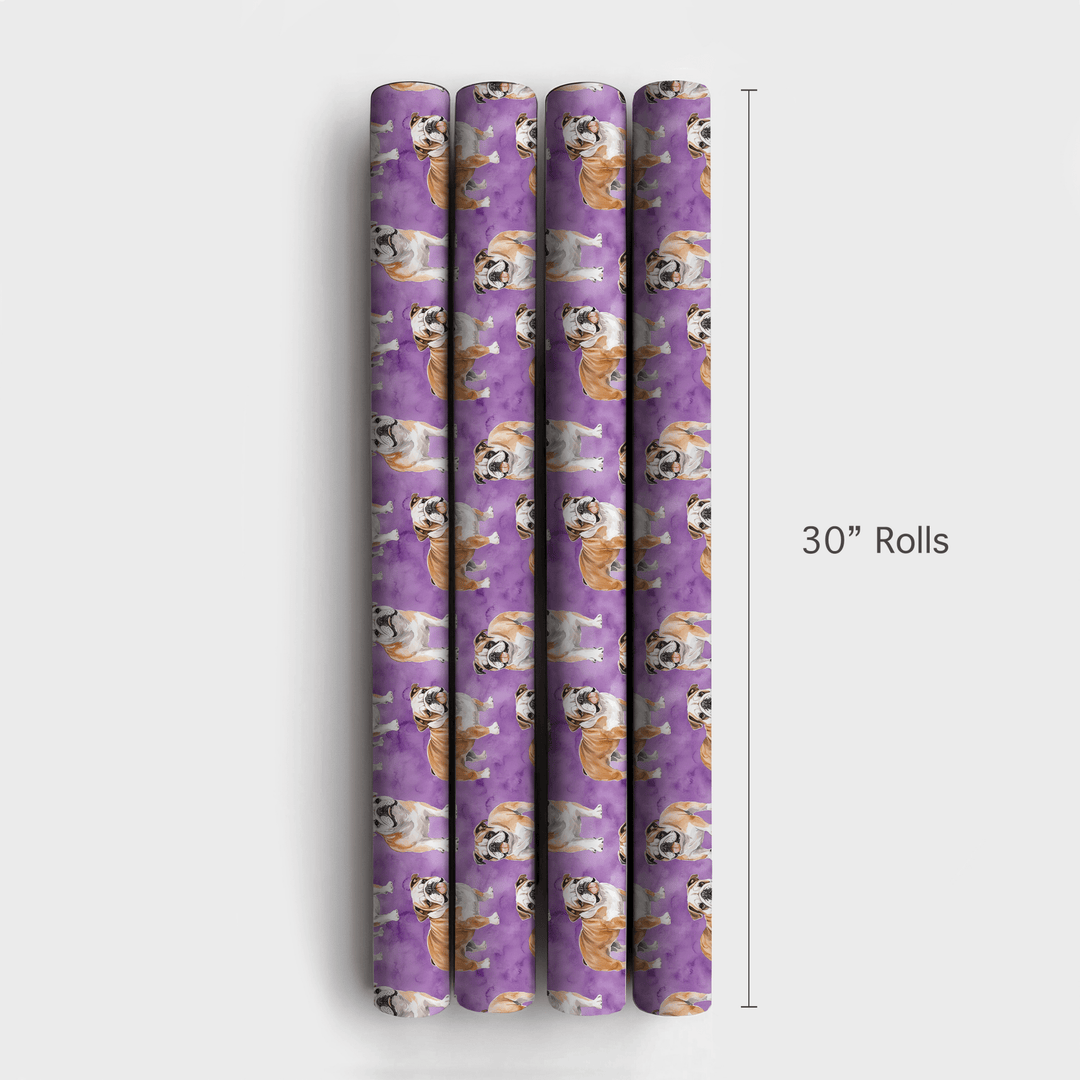 Bulldogs Forever - Wrapping Paper - Aspen & Arlo