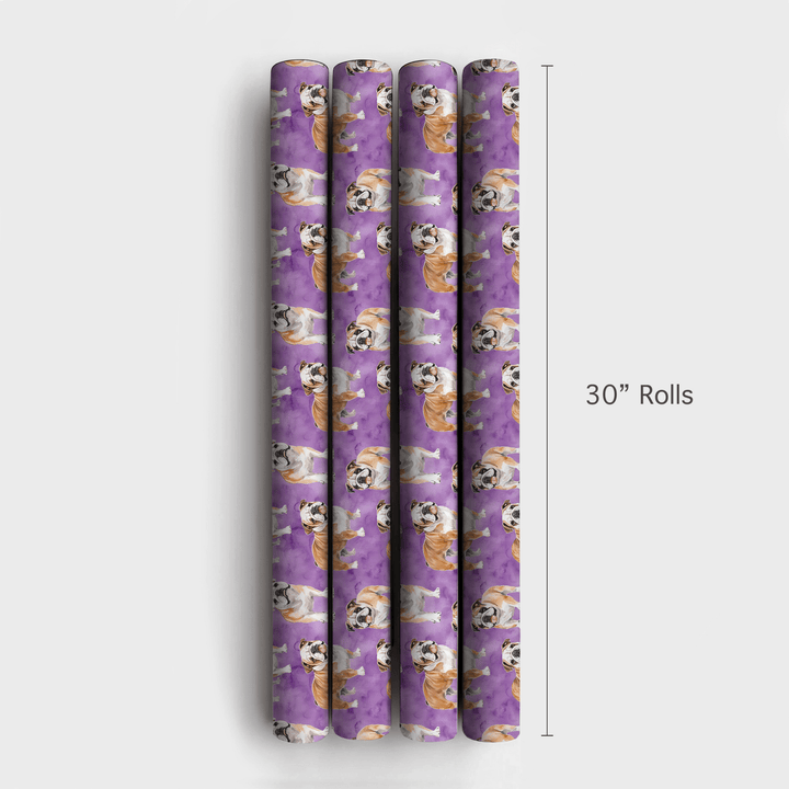 Bulldogs Forever - Wrapping Paper - Aspen & Arlo