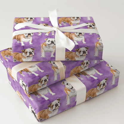 Bulldogs Forever - Wrapping Paper - Aspen & Arlo