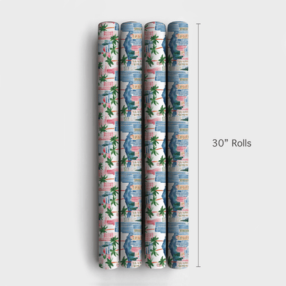 Mele Kalikimaka Magic - Wrapping Paper - Aspen & Arlo