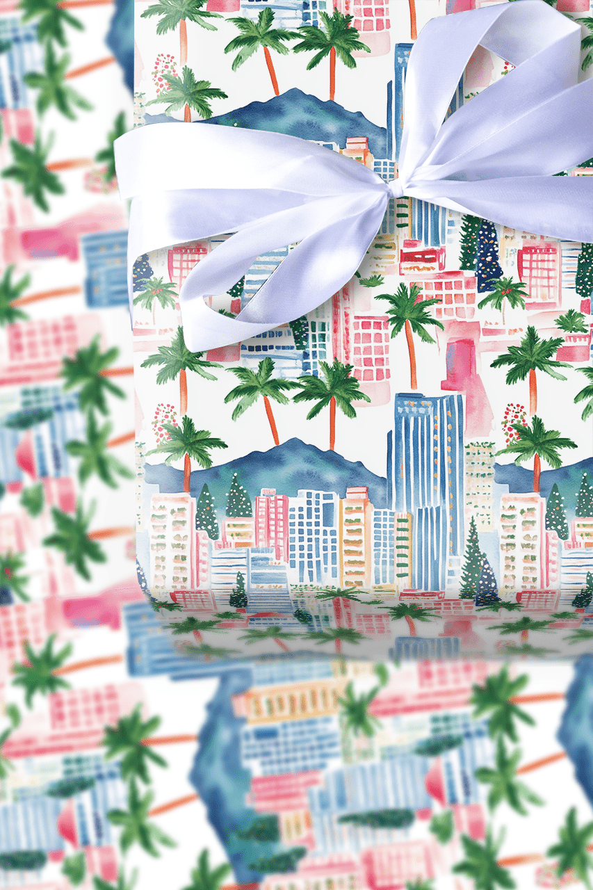 Mele Kalikimaka Magic - Wrapping Paper - Aspen & Arlo