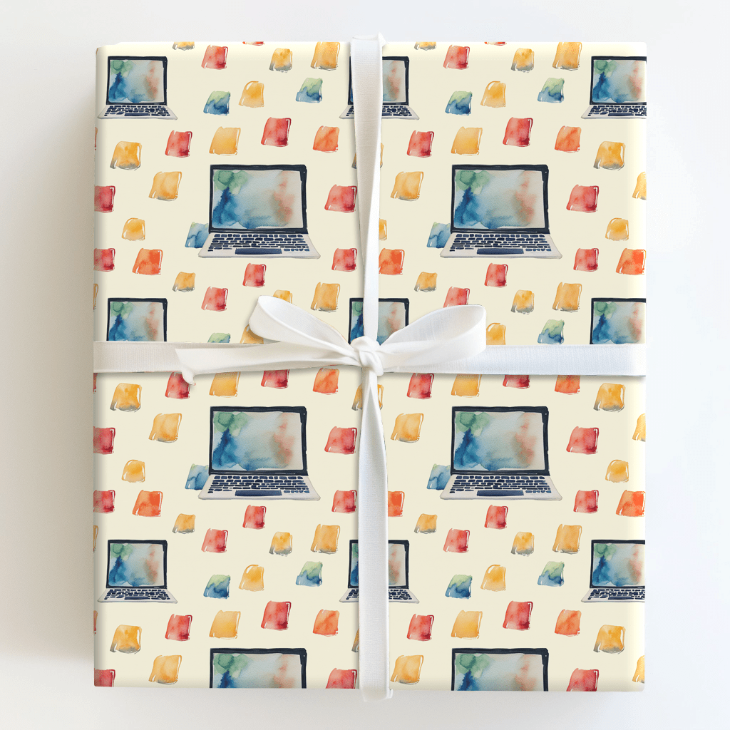 Powered by Dad - Wrapping Paper - Aspen & Arlo