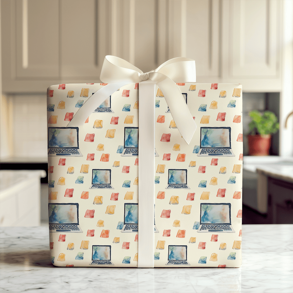 Powered by Dad - Wrapping Paper - Aspen & Arlo